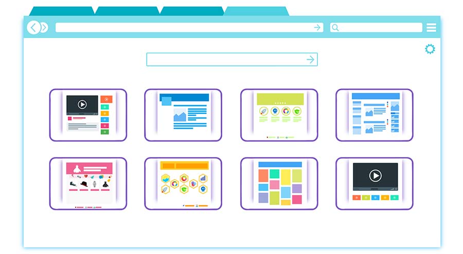 mix per realizzare un sito web moderno